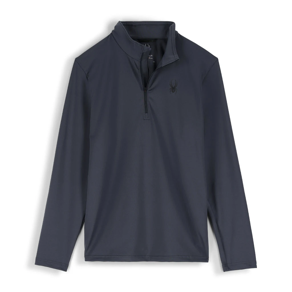 Spyder Mens Prospect Half Zip - Ebony 1 Spyder Mens Prospect Half Zip - Ebony