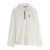 Spyder Mens Prospect Half Zip - White