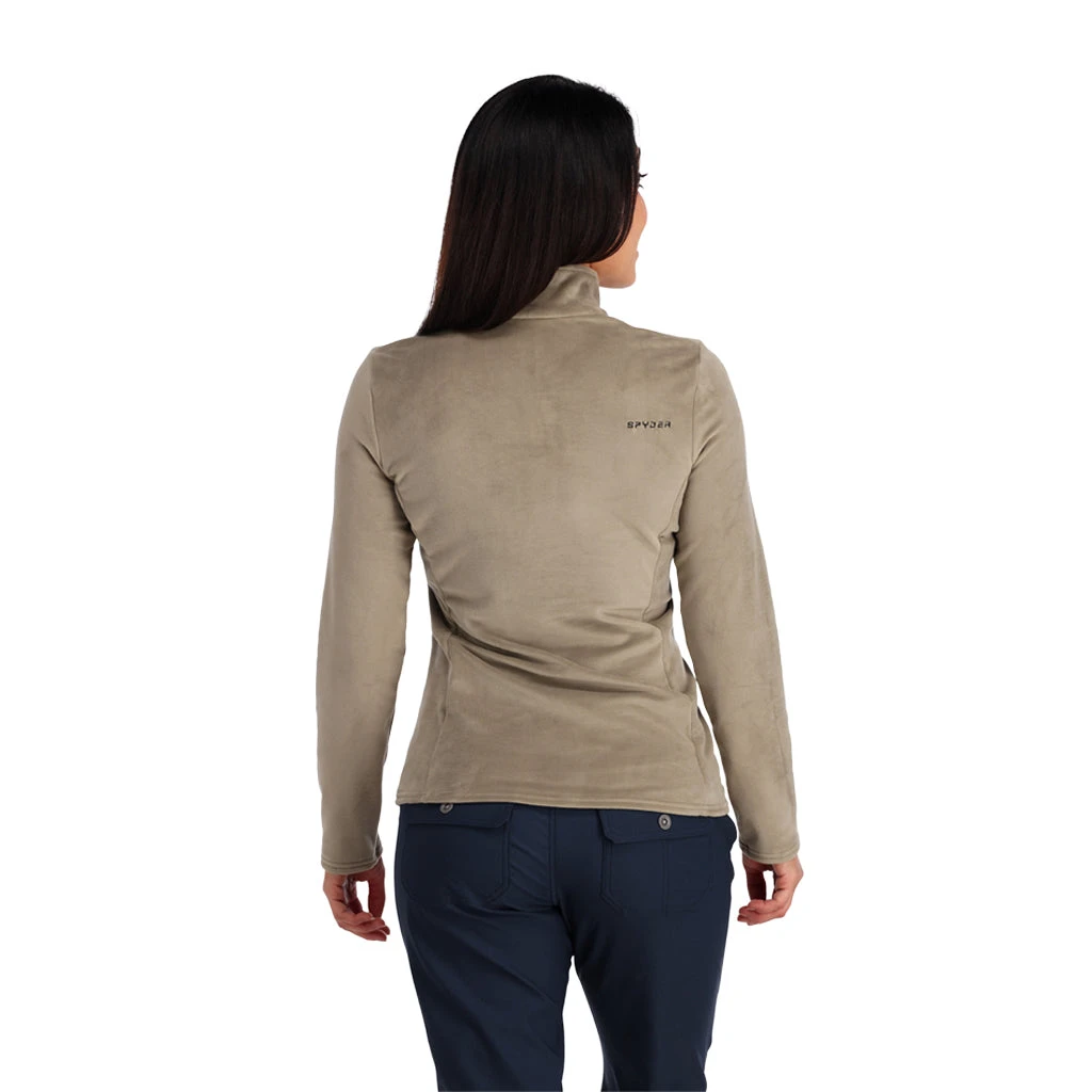 Spyder Womens Shimmer Bug Half Zip - Cashmere 4 Spyder Womens Shimmer Bug Half Zip - Cashmere - Image 4