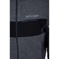 Spyder Mens Wengen Full Zip - Ebony (2021) -Spyder 204046 029 F 1024x c1b855da 700f 49d4 9b75 73df20992b73