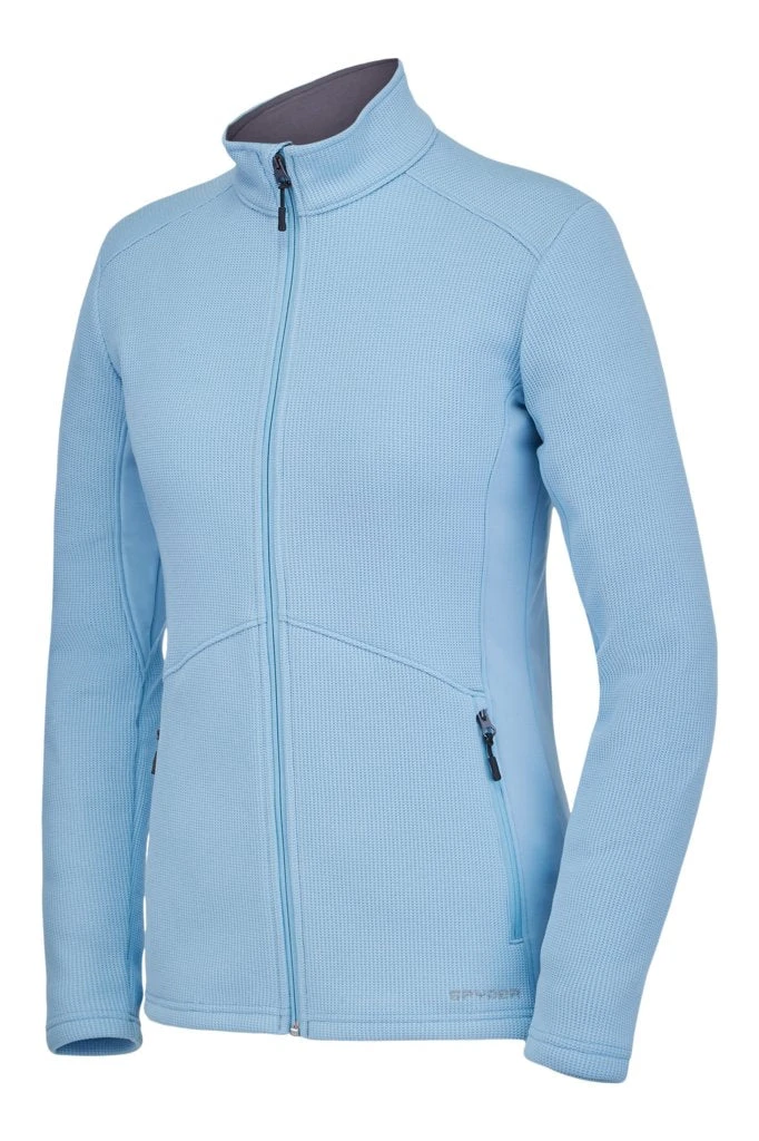 Spyder Womens Bandita Full Zip - Frost (2021) 2 Spyder Womens Bandita Full Zip - Frost (2021) - Image 2