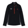 Spyder Mens Bandit Wengen Half Zip - Black