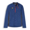 Spyder Mens Bandit Wengen Half Zip - Abyss Volcano