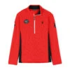 Spyder Mens Bandit Wengen Half Zip - Volcano