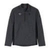 Spyder Mens Bandit Wengen Half Zip - Ebony Black