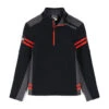 Spyder Mens Wengen Half Zip - Black