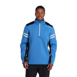 Spyder Mens Wengen Half Zip - Collegiate -Spyder 211229 427 1 agfs9b
