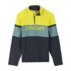 Spyder Mens Speed Half Zip - Ebony Citron