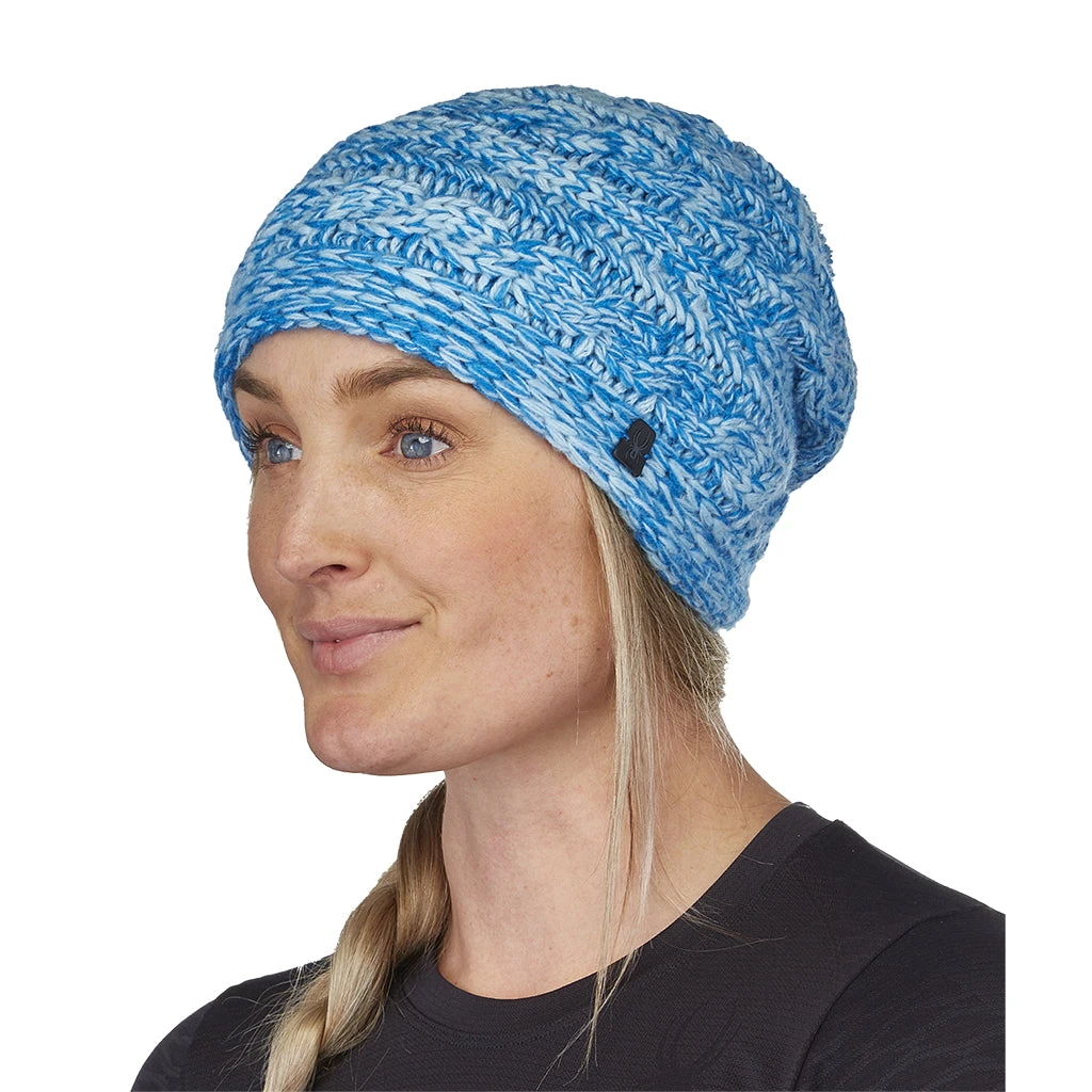Spyder Womens Twisty Knit Pom - Collegiate 1 Spyder Womens Twisty Knit Pom - Collegiate