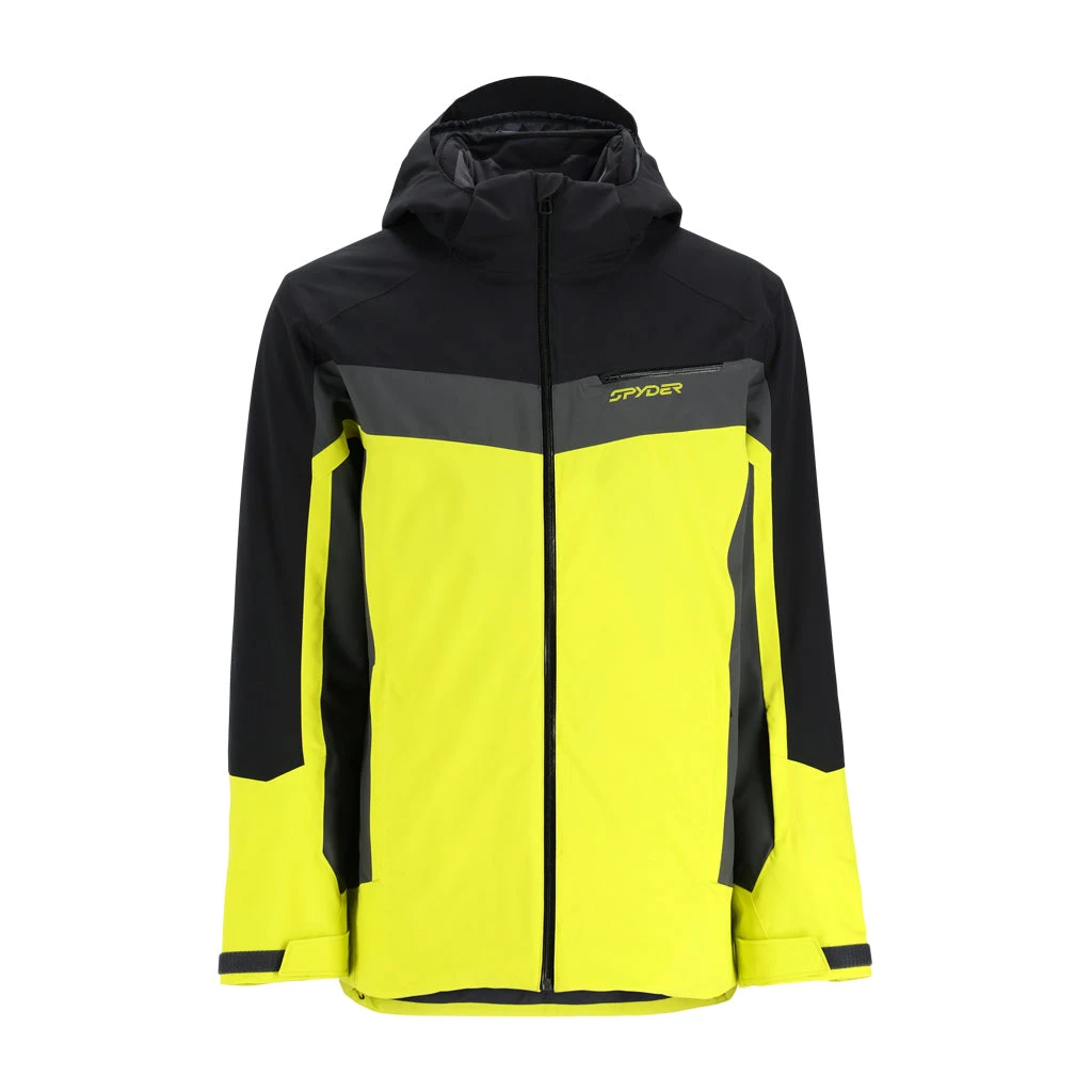 Spyder Mens Seventy Eight - Black Citron 1 Spyder Mens Seventy Eight - Black Citron