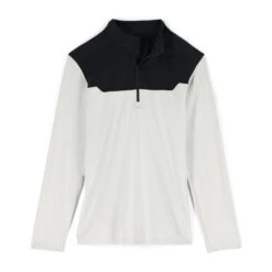 Spyder Mens Leader Graphene Half Zip - Glacier
