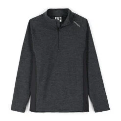 Spyder Mens Accord Half Zip - Black