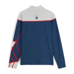 Spyder Mens Spirit Of '78 Half Zip - Glacier Abyss -Spyder 221308 086 B qdetei