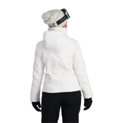 Spyder Womens Pinnacle No Faux Fur - White -Spyder 223009 100 2 n3qxgk