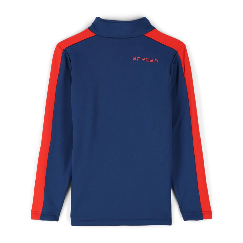 Spyder Big Boys Base Half Zip - Abyss 2 Spyder Big Boys Base Half Zip - Abyss - Image 2