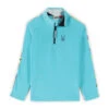 Spyder Youth Speed Half Zip - Bahama Blue