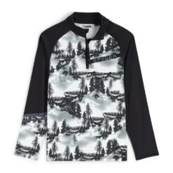 Spyder Big Boys Treeline Half Zip - Tree Line