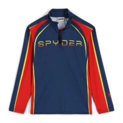 Spyder Big Boys Downhill Half Zip - Abyss