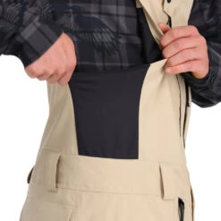 Spyder Mens Terrain Bib - Safari -Spyder 228806 278 4 lcbbzu