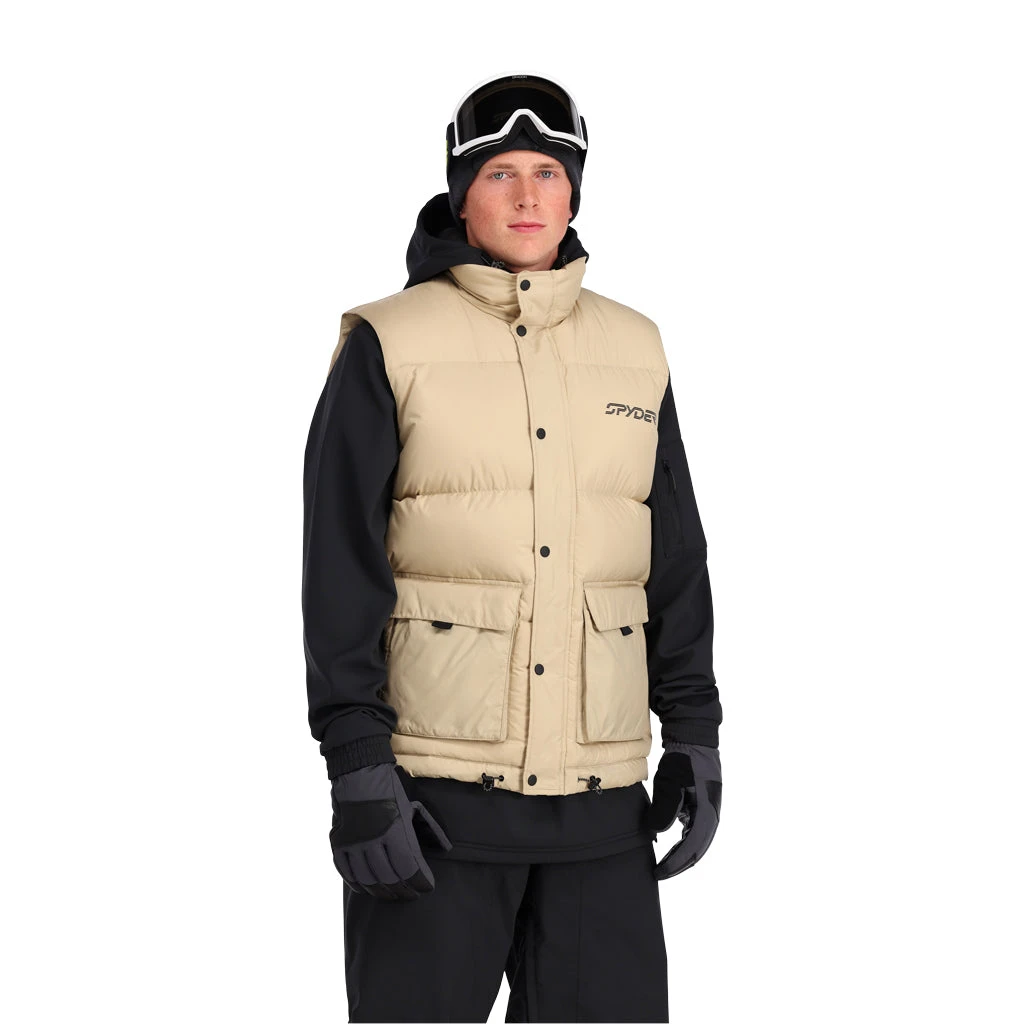 Spyder Mens Windom Vest - Safari 4 Spyder Mens Windom Vest - Safari - Image 4