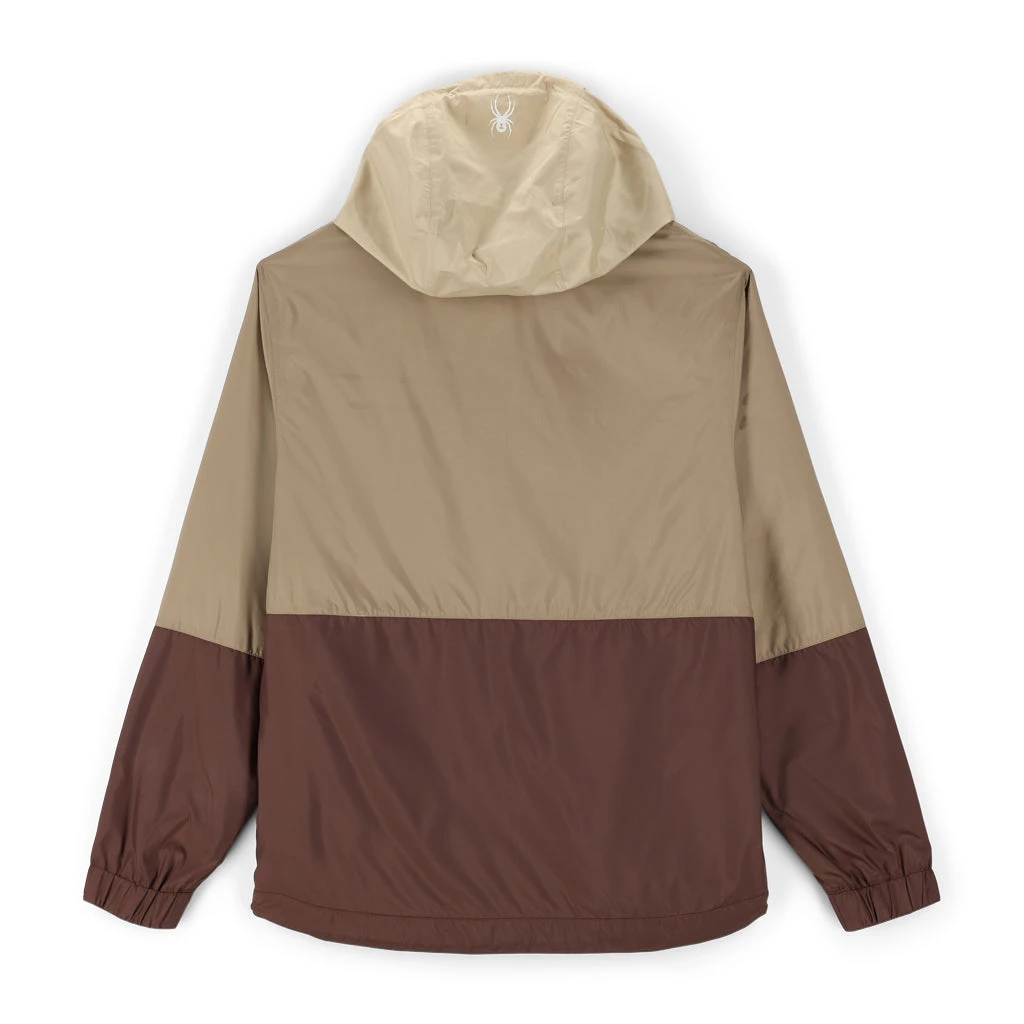Spyder Mens Belford Windbreaker - Safari Chestnut 2 Spyder Mens Belford Windbreaker - Safari Chestnut - Image 2