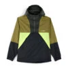 Spyder Mens Belford Windbreaker - Dark Olive Green Black