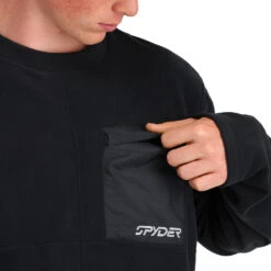 Spyder Mens Lounge Crew - Black -Spyder 228825 001 5 flieoq