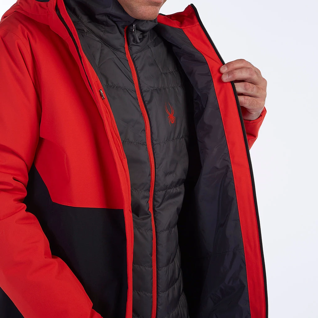 Spyder Mens Grand 3 In 1 - Black Volcano 3 Spyder Mens Grand 3 In 1 - Black Volcano - Image 3