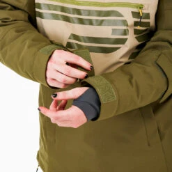 Spyder Mens All Out - Dark Olive -Spyder M 211066 306 DETAIL6 1024x 784f9836 3605 4335 a83e 382f9ff3718e